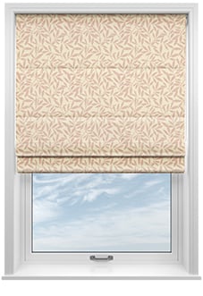 Abele, Blush - Twist&Fit Roman Blind